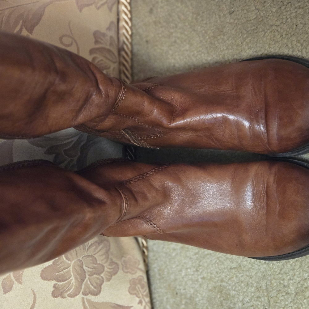 INC International Concepts Brown Heeled Boots